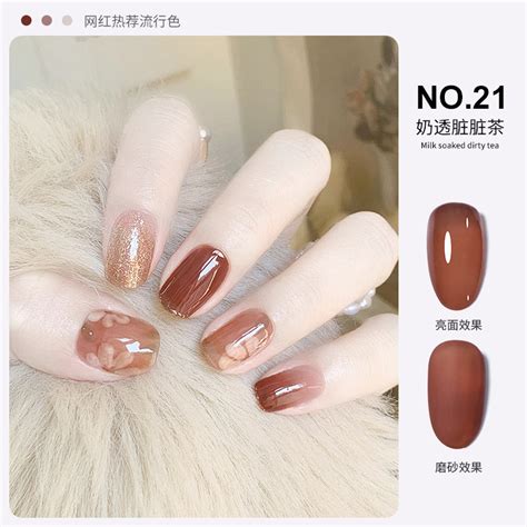 Jual Annies Milky Nude Ml Kutek Gel Transparan Jelly Nail Translucent Polish Brown Milk