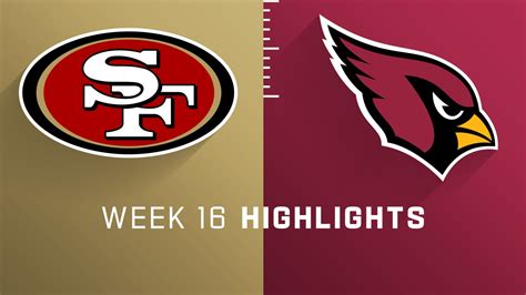 San Francisco 49ers vs. Arizona Cardinals highlights | Week 16