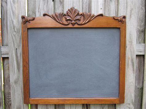 AMAZING ANTIQUE CHALKBOARD Rustic Chalk Board Woodland Wedding Etsy