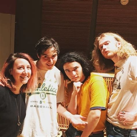 Naked Giants Perform In The Current Studio