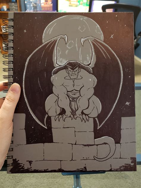 Gargoyle Cover By Purplepardus Hentai Foundry