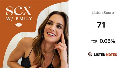 Sex With Emily Podcast Dr Emily Morse Listen Notes