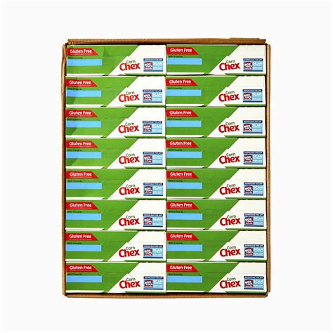 corn chex gluten  cereal box  oz