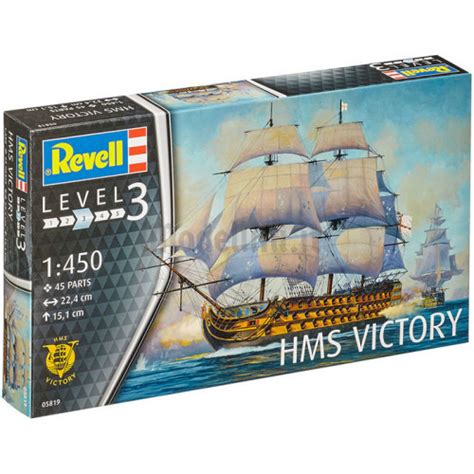 Revell 05819 Kit Vascello HMS Victory Ammiraglio Nelson 1 450