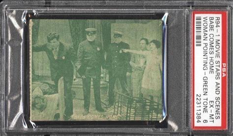 Babe Ruth S Movies And The Baseball Cards That Came From Them