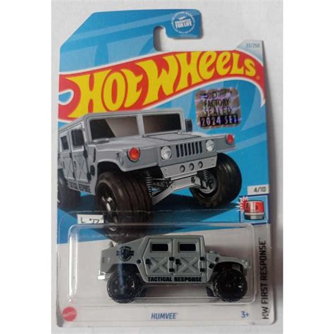 Jual Hot Wheels Humvee Grey Hw First Response Tactical Response Factory Sealed Shopee Indonesia