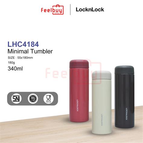Jual Locknlock Tumbler Lock Lock Minimal Tumbler Ml Glossy Lhc Vacuum Tumblr Hot N