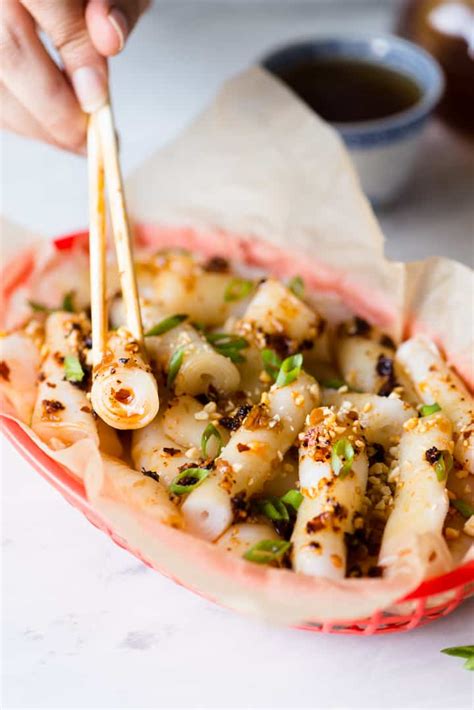 Basic Rice Noodle Rolls Cheung Fun 腸粉 Healthy Nibbles By Lisa Lin