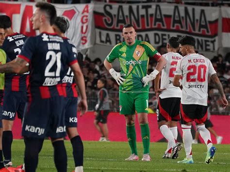 River empató el clásico con San Lorenzo y no pudo asegurarse la
