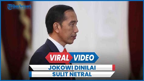 Jokowi Dinilai Sulit Bersikap Netral Karir Politik Hancur Jika Prabowo