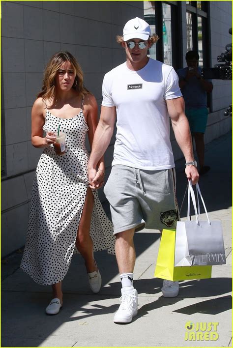 Photo Chloe Bennet Logan Paul Hold Hands 10 Photo 4113646 Just Jared