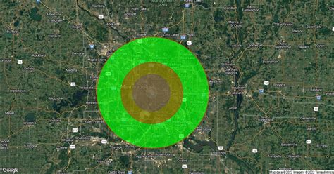 Blast Radius Scribble Maps