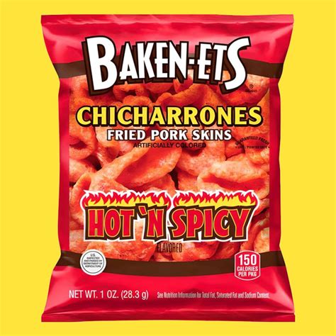 Свиные шкурки Baken Ets Hot N Spicy 1 шт 28 3 г США купить с доставкой по выгодным ценам в