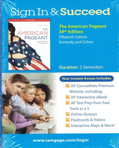 Amazon.com: The American Pageant AP Edition 15th Edition-Onlinet access