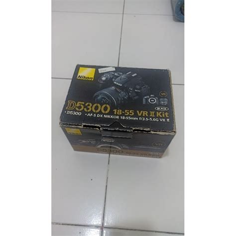 Jual Box Nikon D5300 Shopee Indonesia