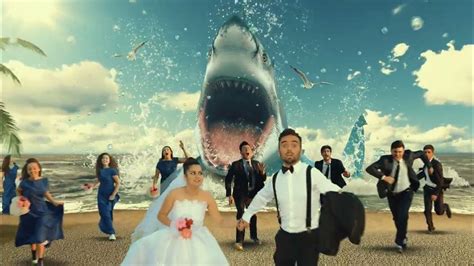 Креативное приглашение на свадьбу в стиле хоррора Челюсти - YouTube