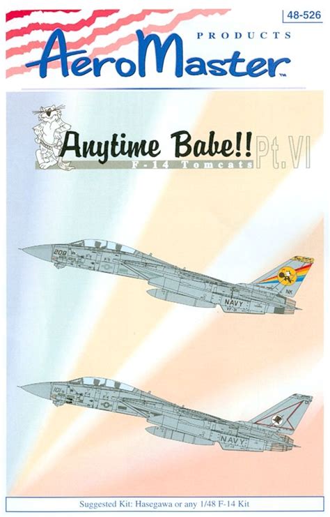 AeroMaster 48 526 Anytime Babe Part VI F 14 Tomcats