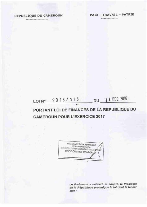 loi de finances  juritax conseil