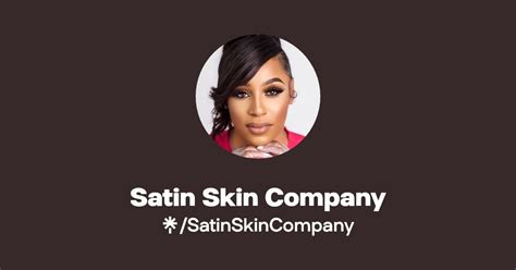 Satin Skin Company Instagram Facebook TikTok Linktree