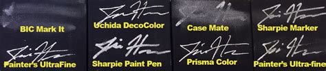 Best Marker Pen For Signing Photographic Prints Improve Photography