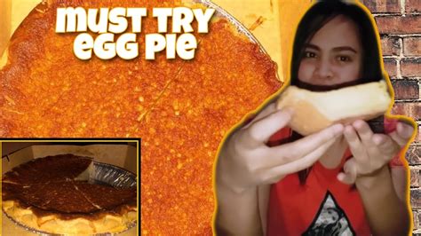 Goldilocks Egg Pie Fluffy And So Yummy 😋 Youtube