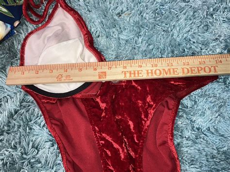 Rare Vintage Venus Rhinestone Hi Cut Bikini Sexy Play Gem