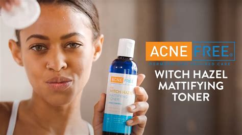 How To Use Witch Hazel Mattifying Toner For Acne Prone Skin Acnefree