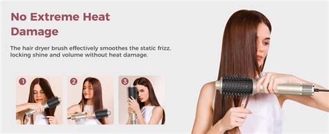 5 In 1 Air Styler Set 320 Million Ionic Magic Styler 110000 RPM High Speed Hair Dryer Hot Air