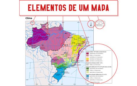 Quais São Os Elementos De Um Mapa - Elementos de um mapa: quais são eles? - Mundo Educação