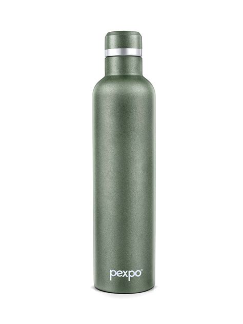 Buy Pexpo Oreo Green Isi Certified Thermosteel Hot Military Flask Screw Cap Water Bottle Ml