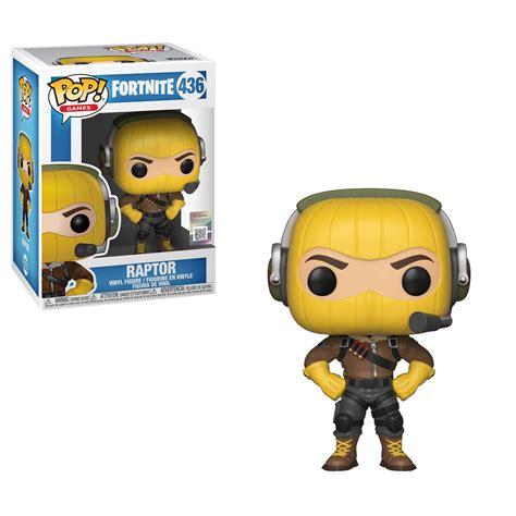 Funko Pop Fortnite Raptor Figura Coleccionable Multicolor 36823