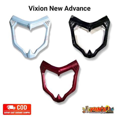 Jual Cover Lis List Lampu Depan Yamaha New Vixion Advance Nva Di Lapak