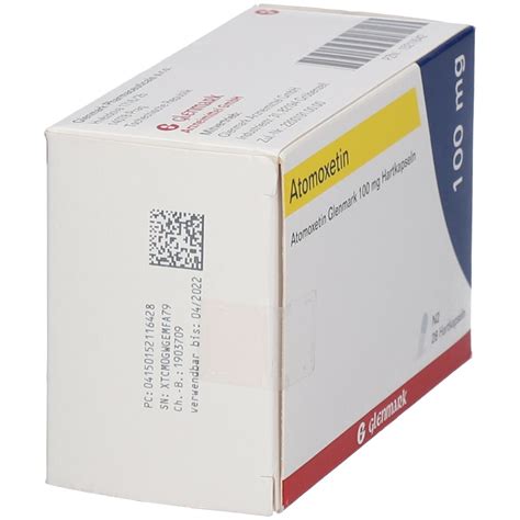 Atomoxetin Glenmark 100 Mg 28 St Mit Dem E Rezept Kaufen Shop Apotheke