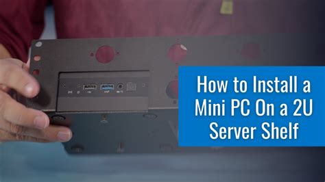 How To Install A Nuc On A U Server Shelf Youtube