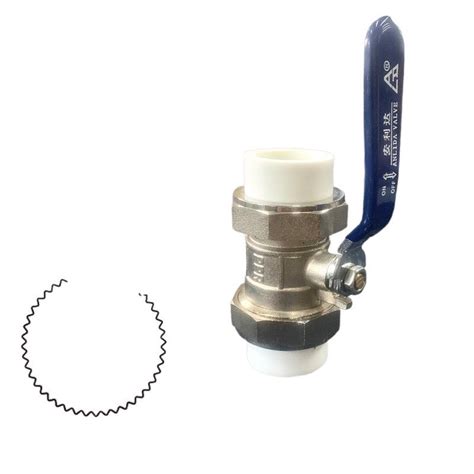 Anlida Double Live Ball Valve Ppr Water Pipe Fittings Switch Joint Hot Melt Switch Minutes