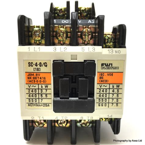 Magnetic Contactor SC-4-0/G-(18) Fuji 24VDC 5.5kW SC-4-0/G-18 | eBay