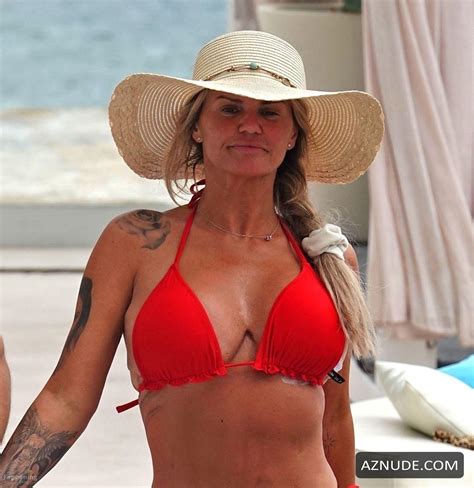 Kerry Katona Sexy Spotted With Paolo Margaglione Flaunting Her Sizzling Bikini Body At Ibiza
