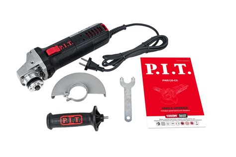 Шлифмашина угловая P.I.T. PWS125-C5 - цены на сайте pittools.ru