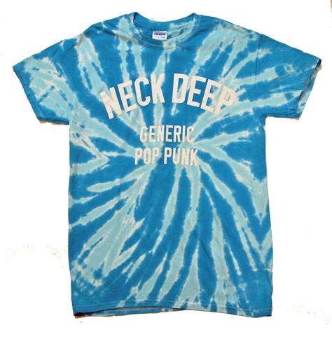 Neck Deep Tie Dye Shirt Lautamakiart