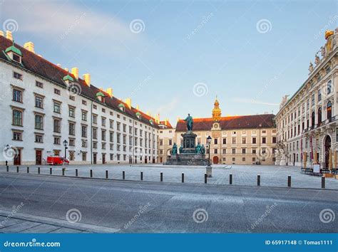 Vienna Hofburg Imperial Palace At Day Austria Stock Photo Image Of