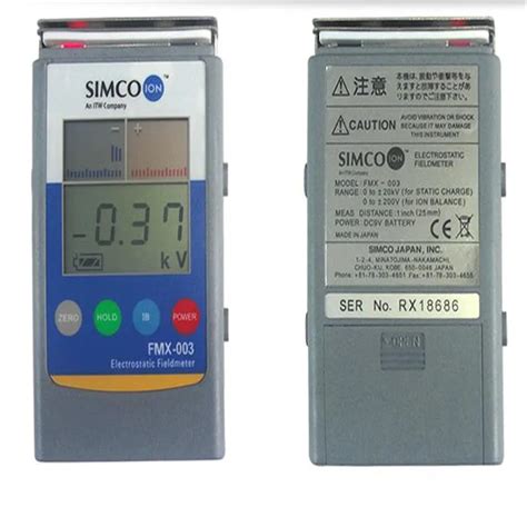 FMX-003 ESD тест-метр/электростатический полевой измеритель ручной ...