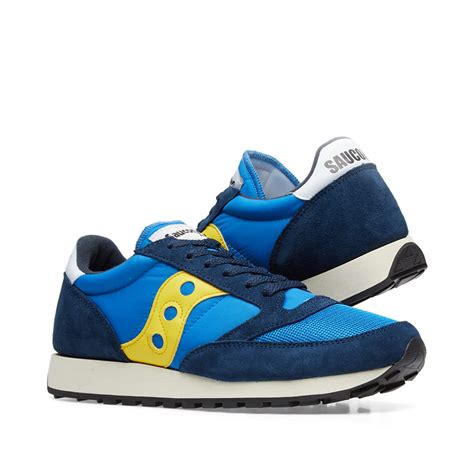 Saucony Jazz Original Vintage Blue & Yellow | END. (UK)