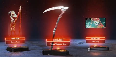 Apex Legends Heirlooms Ranking All The Heirlooms From Worst To