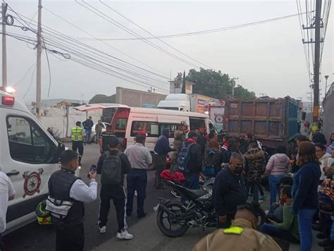 Tultitl N Choque De Una Combi Deja Una Persona Muerta Y Lesionados