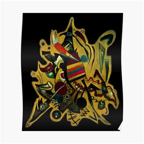 Kandinsky Points High Resolution Poster For Sale By Summerainart