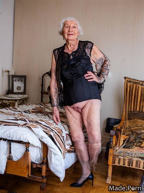 Porn Image Of Photo High Heels Wife Smile Bedroom Nude Saggy Tits Created By AI