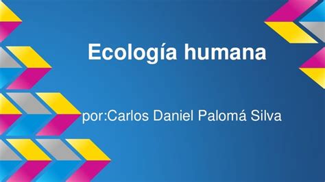 Ecología humana