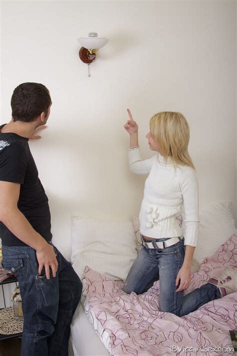 18 Year Old Blonde Sticks Her Tongue Out For Cum After Losing Her Virginity CoedCherry