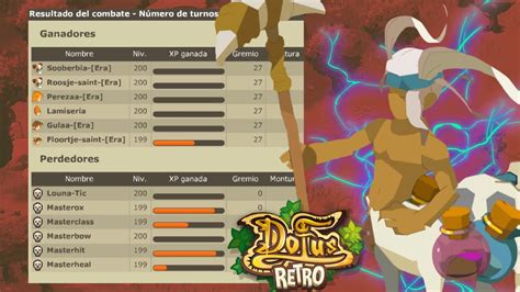 Dofus Retro Perco Los Dos Bandos Con Full Exos No Se Copeo De Nada