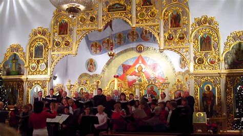 Combined Orthodox and Byzantine Catholic Church Choirs Christmas ...